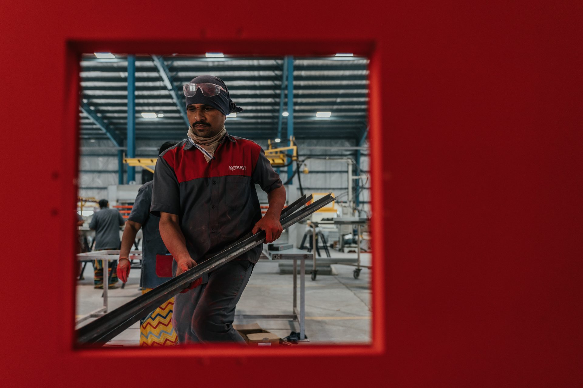 Kosavi factory — steel cutting and forming equipment